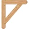 Ekena Millwork Traditional Craftsman Smooth Bracket w/ Offset Brace, Western Red Cedar, 7 1/2"W x 36"D x 40"H BKT0806X36X40TRA04SWR - alternate 3